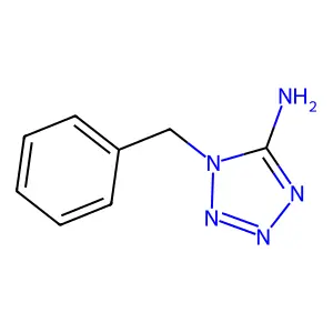 1-benzyl-1H-1,2,3,4-tetrazol-5-amine structure