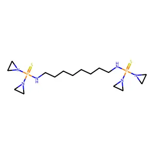 2,2',2'',2'''-((6-Chloro-1,3,5-triazine-2,4-diyl)dinitrilo)tetrakisethanol structure