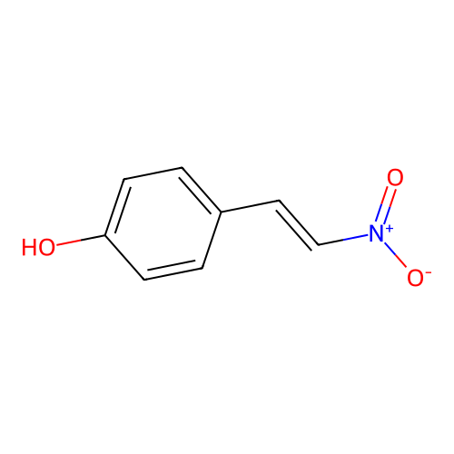 4-[(1E)-2-Nitroethenyl]phenol structure