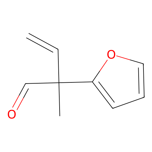 2-(2-Furyl)-2-methyl-3-butenal structure