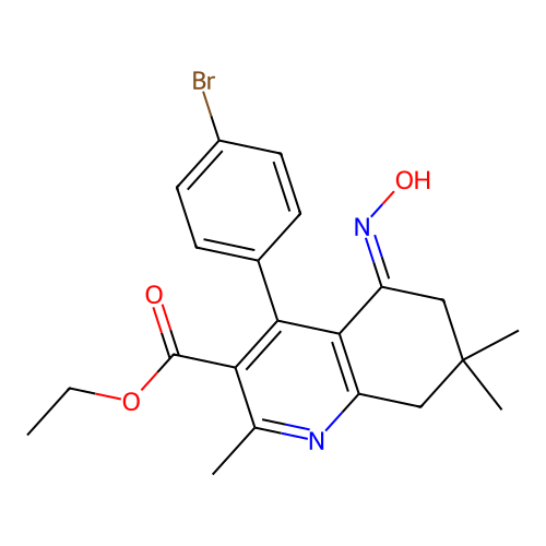 C21H23BrN2O3 structure