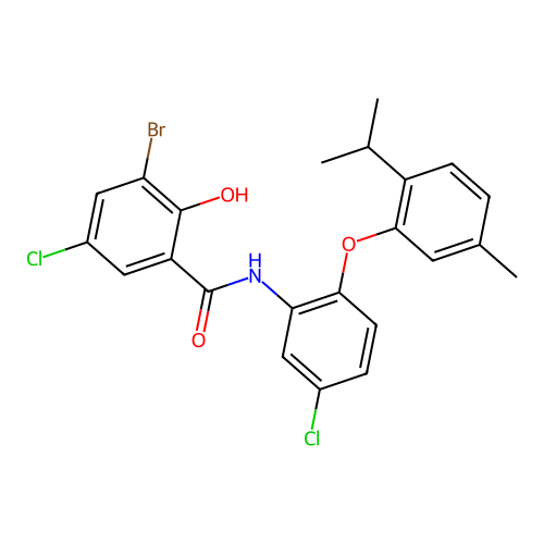 C23H20BrCl2NO3 structure