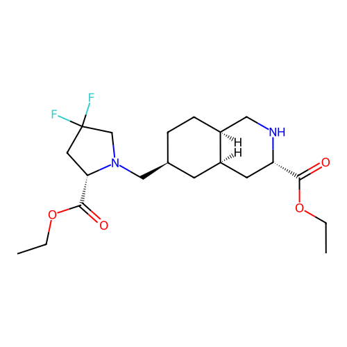 LY466195 Diethyl ester prodrug structure