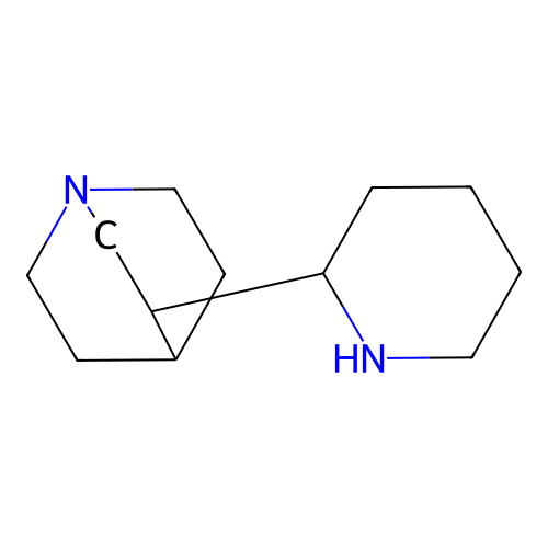 3-Piperidin-2-yl-1-azabicyclo[2.2.2]octane structure