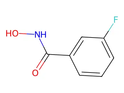 3-fluoro-N-hydroxybenzamide structure