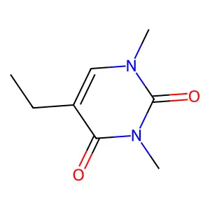 1,3-Dimethyl-5-ethyluracil structure