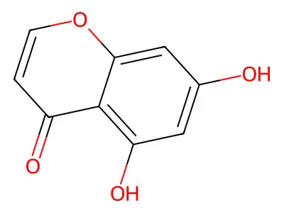 5,7-Dihydroxychromone structure