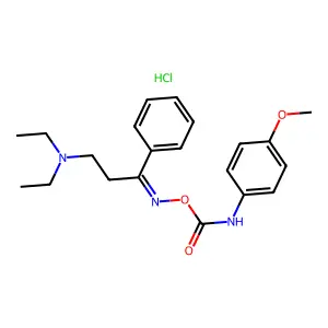Anidoxime hydrochloride structure