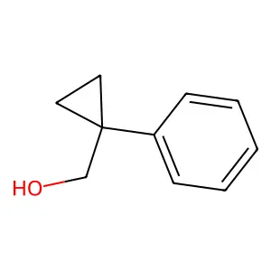 1-Phenylcyclopropanemethanol structure