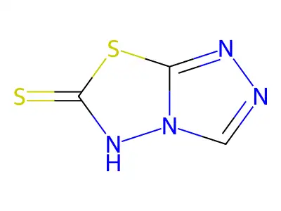 1,2,4-Triazolo[3,4-b][1,3,4]thiadiazole-6(5H)-thione structure