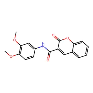 3-Carboxamido coumarin, 30 structure