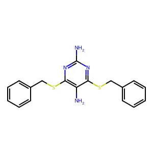 2-Propanol, 1-(p-chlorobenzyloxy)-3-(2-propynyloxy)-, carbamate structure