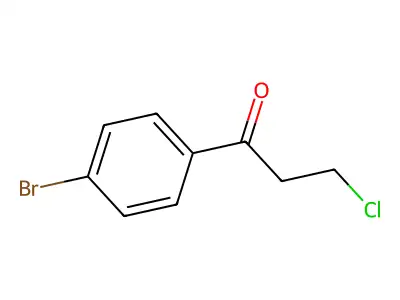 4'-Bromo-3-chloropropiophenone structure