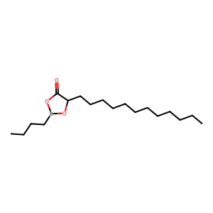 2-Butyl-5-dodecyl-1,3,2-dioxaborolan-4-one structure