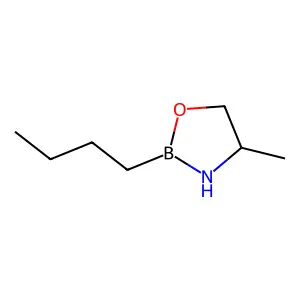 2-Butyl-4-methyl-1,3,2-oxazaborolidine structure