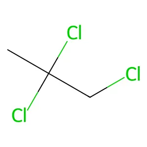 1,2,2-Trichloropropane structure