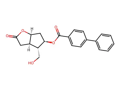 对苯基苯甲酰科里内酯 structure