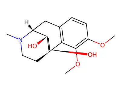 Drotebanol structure