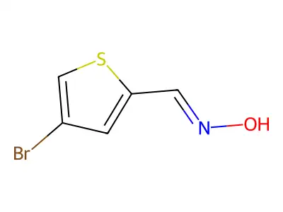4-Bromo-thiophene-2-carbaldehyde oxime structure