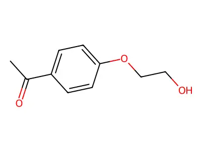 4'-(2-Hydroxyethoxy)acetophenone structure