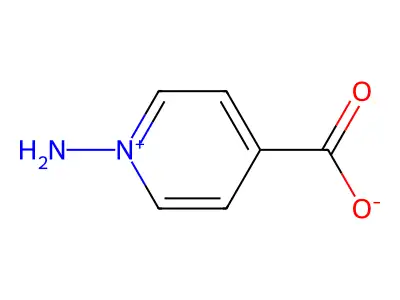 1-Aminopyridin-1-ium-4-carboxylate structure