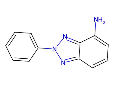 2-Phenyl-2H-benzotriazol-4-amine structure