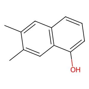 6,7-Dimethylnaphthalene-1-ol structure