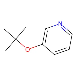 3-(Tert-butoxy)pyridine structure
