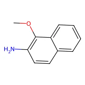 1-甲氧基-2-萘胺 structure