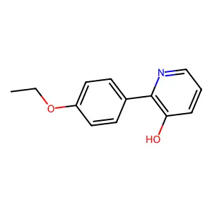 2-(4-Ethoxyphenyl)pyridin-3-ol structure