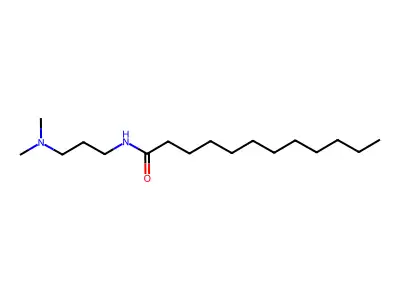 月桂酰胺丙基二甲胺 structure