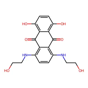 Disperse Blue 7 structure