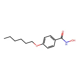 4-(Hexyloxy)-N-hydroxybenzamide structure