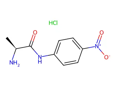 Alanine p-nitroanilide structure