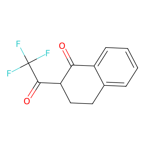 2-Trifluoroacetyl-1-tetralone structure