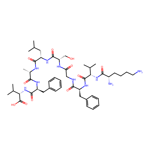 Lys-Val-Phe-Gly-Ser-Leu-Ala-Phe-Val structure