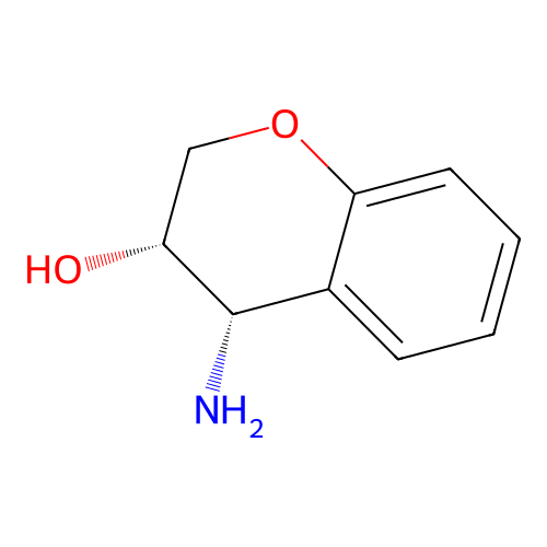 4(S)-Aminochroman-3(S)-ol structure