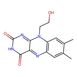 Ethanol lumiflavine structure