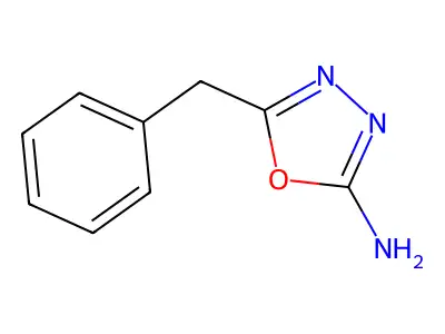 5-Benzyl-1,3,4-oxadiazol-2-amine structure