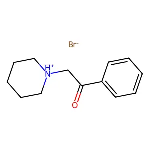 2-哌啶基苯乙酮氢溴酸盐 structure