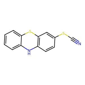 10H-Phenothiazin-3-yl thiocyanate structure