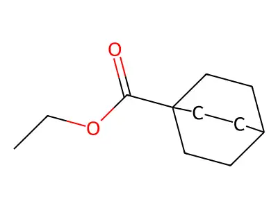 Methyl bicyclo[2.2.2]octane-1-carboxylate structure