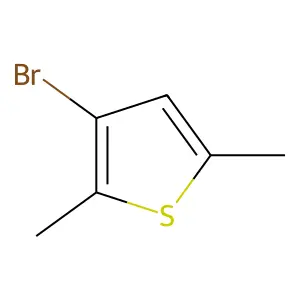 3-Bromo-2,5-dimethylthiophene structure