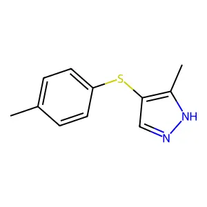 3-Methyl-4-[(4-Methylphenyl)Sulfanyl]-1H-Pyrazole structure