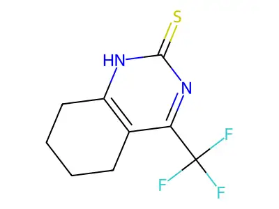 4-(Trifluoromethyl)-5,6,7,8-tetrahydroquinazoline-2-thiol structure