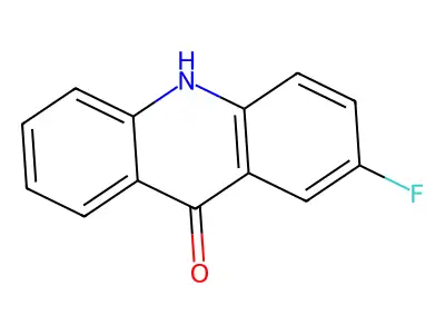 2-fluoro-9(10H)-acridinone structure