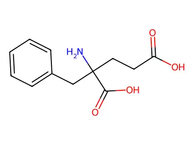 2-Benzylglutamic acid structure