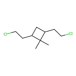 Aziridine--hydrogen chloride (1/1) structure