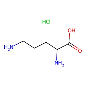 Ornithine hydrochloride structure