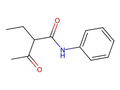 Butanamide, 2-ethyl-3-oxo-N-phenyl- structure